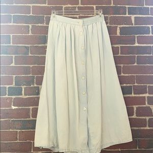 Vintage Talbot’s blue maxi skirt